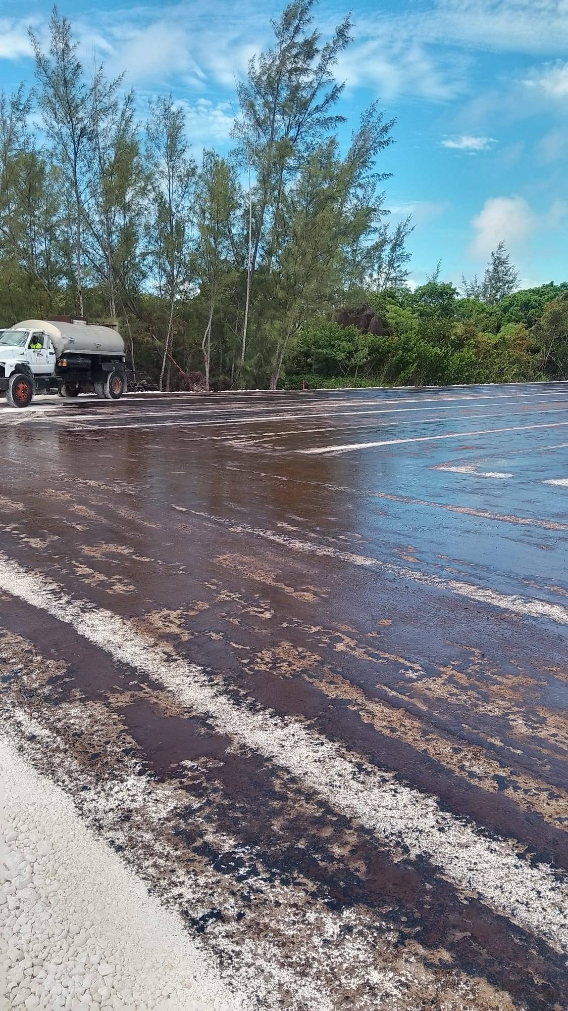 Work from Winding Bay Parking Lot Development project